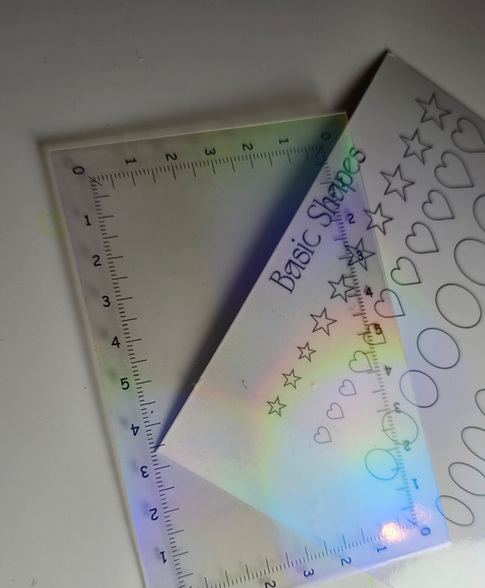 Set 5 templates transparente