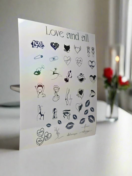 Love and all its faces template